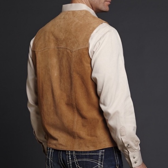Cripple Creek Suede Leather Western Vest - Picture 2 of 16